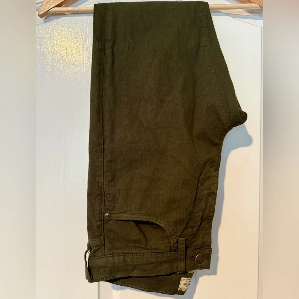 J. Crew 770 Stretch Pants | Slim Tapered Fit | W30 L30 | Olive Khaki